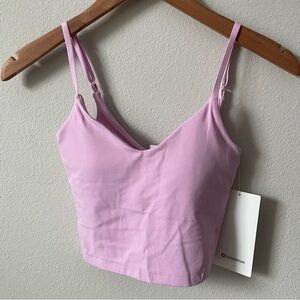 NWT Lululemon Align Cropped Cami Tank Vitapink Size 0